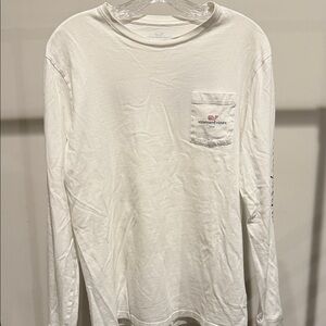 Vineyard Vines Classic White Long Sleeve Tee